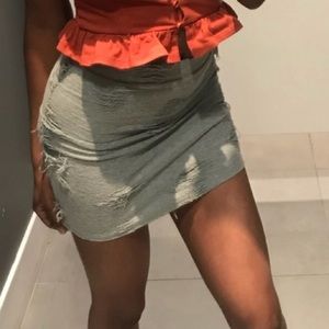 FASHION NOVA mini skirt